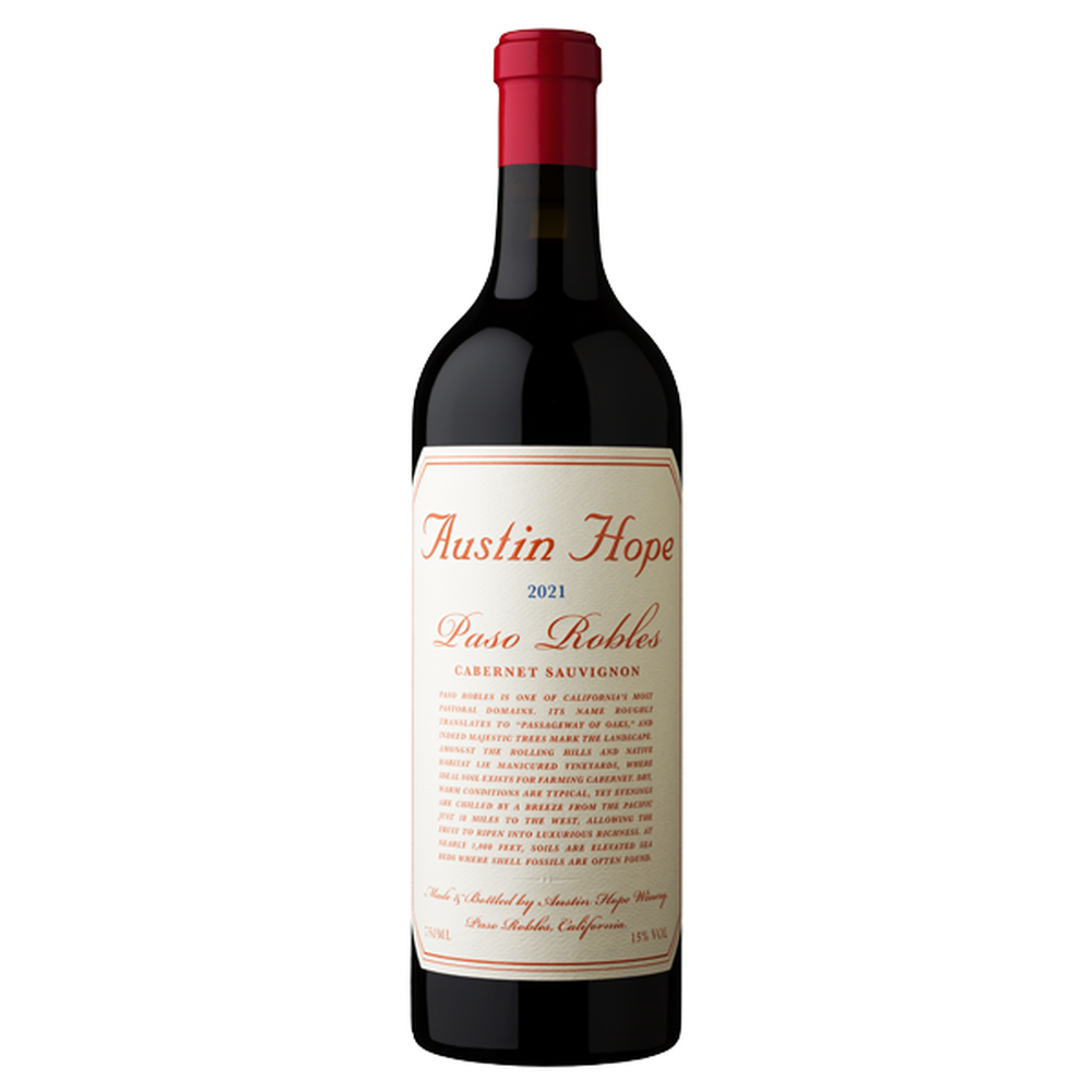 Austin Hope Cabernet Sauvignon Paso Robles 2021